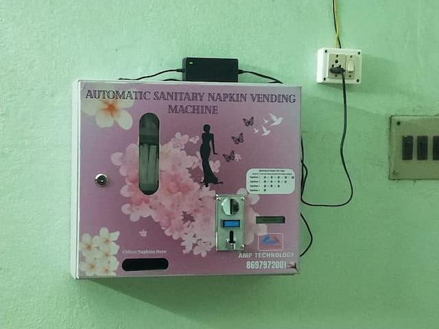 Sanitary Napkin vending Machine and Incinerator